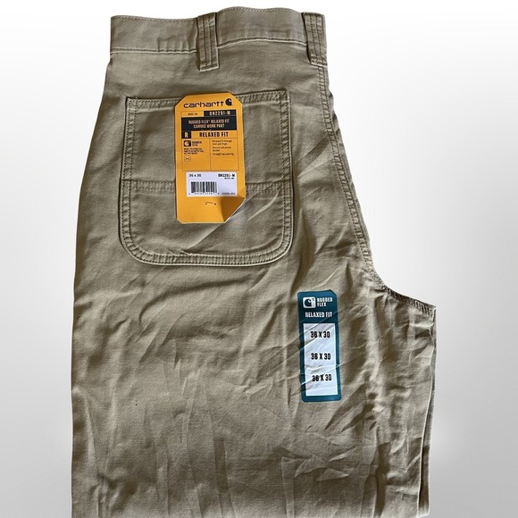 Carhartt Other - Carhartt Rugged Flex Relaxed Fit Canvas Work Pants 36 x 30 NWT